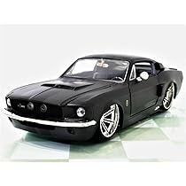 Amazon | JADA TOYS 1/24 1967 SHELBY GT500 MATTE BLACK GT-500
